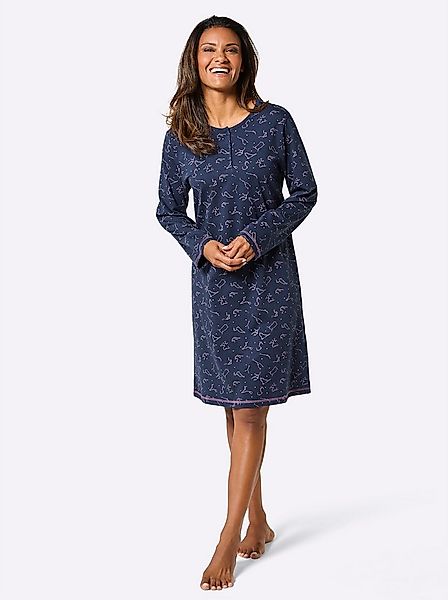 comtessa Sleepshirt Nachthemd Langarm günstig online kaufen