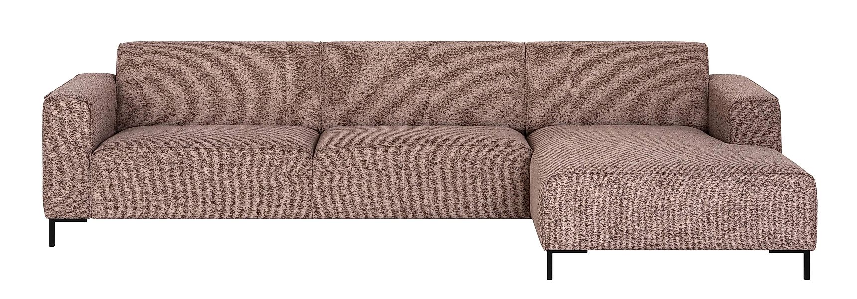 NADUVI Collection | Ecksofa Gionni rechts 3-Sitzer Chenille günstig online kaufen
