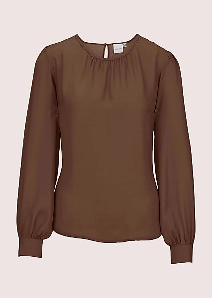 MADELEINE Langarmbluse "Bluse Satinbluse zum Schlüpfen" günstig online kaufen