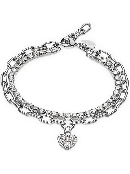 GUIDO MARIA KRETSCHMER Edelstahlarmband GMK Damen-Armband Edelstahl 71 Zirk günstig online kaufen