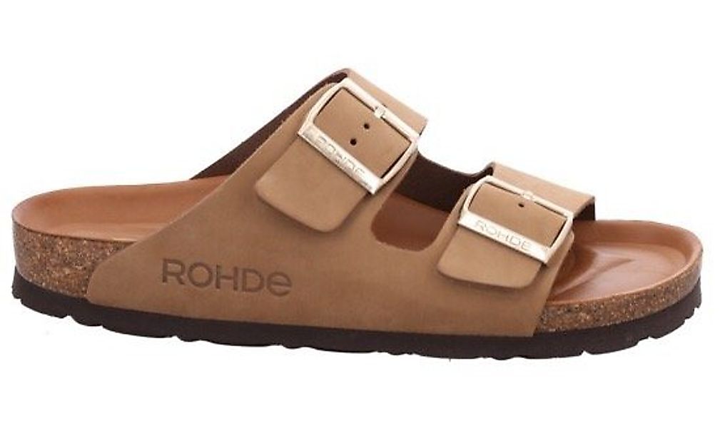 Rohde Alba Pantolette, Keilabsatz, Sommerschuh, Hausschuh mit zwei Schnalle günstig online kaufen