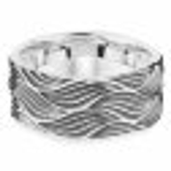 Ring 925/- Sterling Silber oxidiert Wellen günstig online kaufen