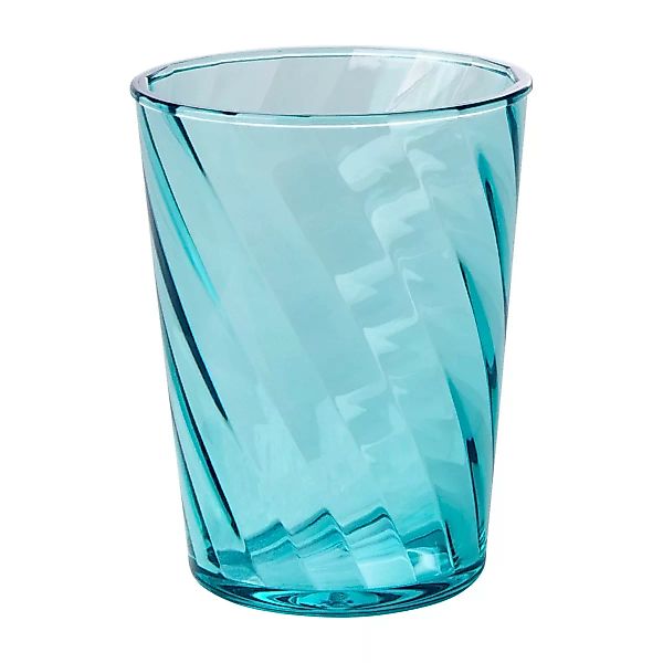 Rice Twisted Swirl Wasserglas akryl 34cl Mint günstig online kaufen