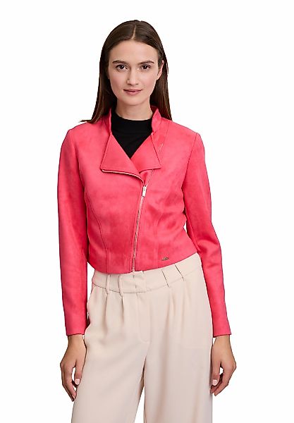 Betty&Co Canvasjacke "Betty & Co Casual-Jacke mit Stehkragen" günstig online kaufen