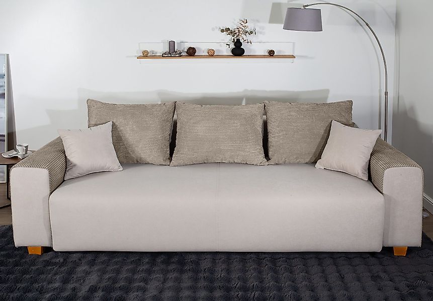 COLLECTION AB Schlafsofa Yves, Liegefläche (B/T): günstig online kaufen