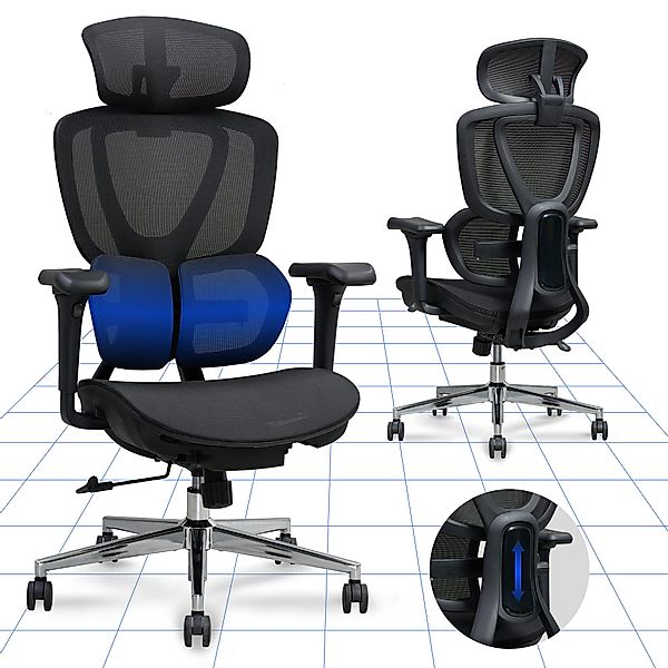 FLEXISPOT Drehstuhl Ergonomischer Bürostuhl, Arbeitsstuhl mit günstig online kaufen