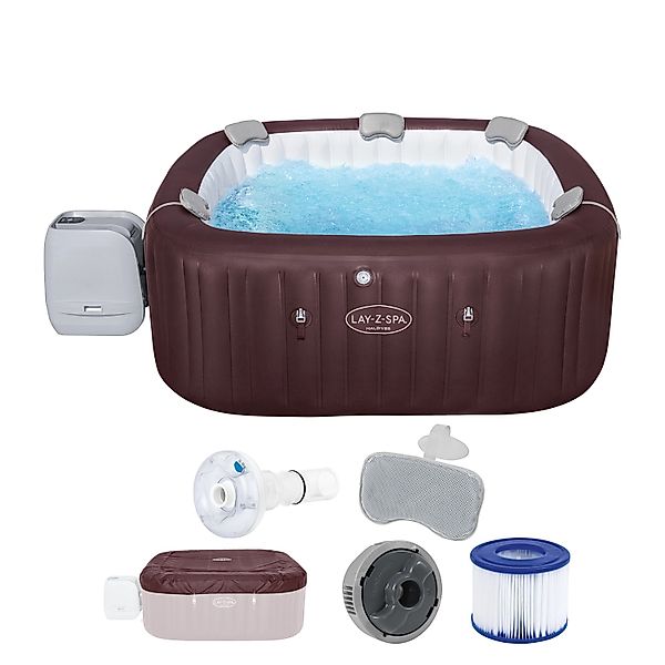 Bestway Whirlpool Maldives HydroJet Pro App 7 Personen 201 cm x 201 cm x 80 günstig online kaufen