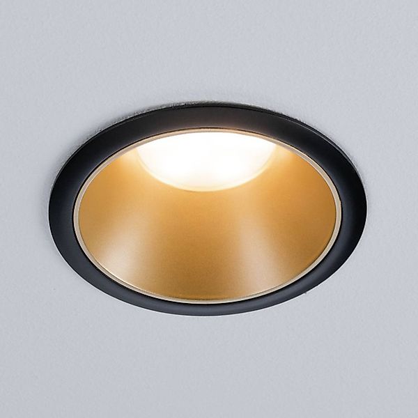 Paulmann Cole LED-Spotlight, gold-schwarz günstig online kaufen