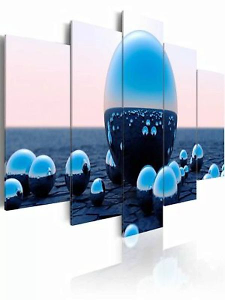 artgeist Wandbild Floating Balls mehrfarbig Gr. 200 x 100 günstig online kaufen