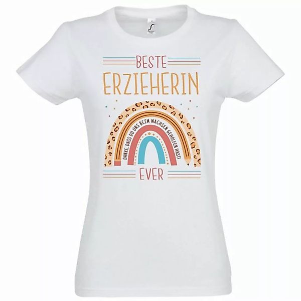 Youth Designz T-Shirt BESTE ERZIEHERIN EVER Damen Shirt Mit modischem Print günstig online kaufen