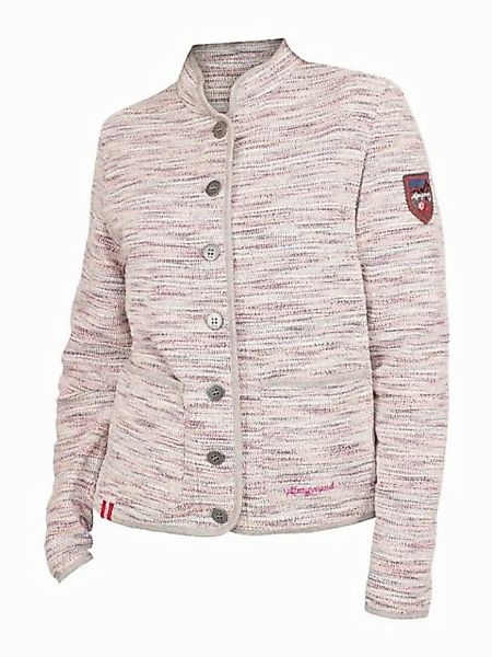 Almgwand Strickfleecejacke Strickjacke MALMOOSKOPF offwhite rose günstig online kaufen