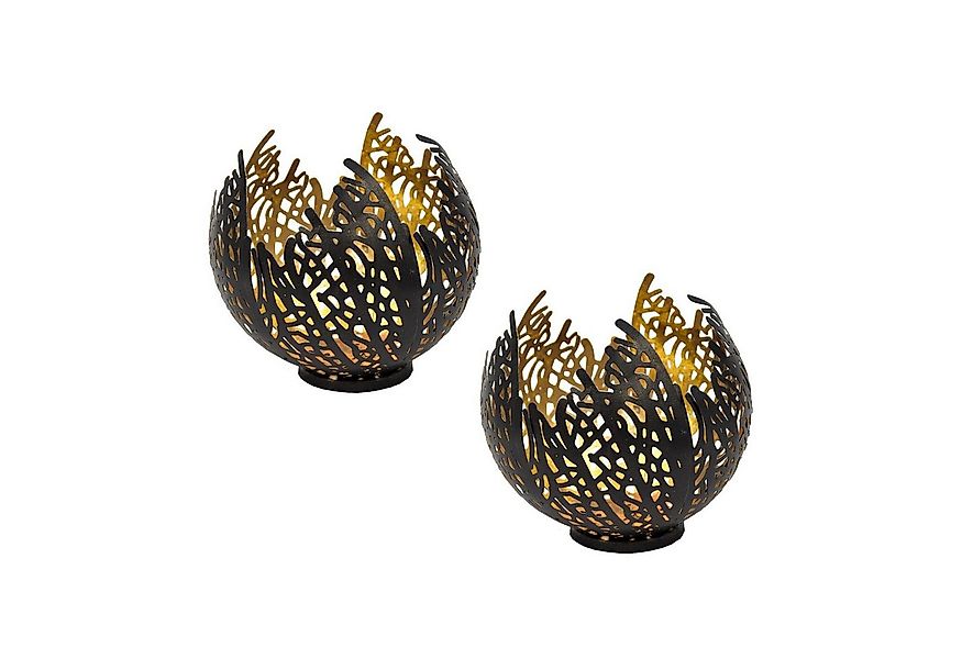 Geschenkestadl Teelichthalter 2er SET Kerzenhalter Kerzenständer Tischdekor günstig online kaufen