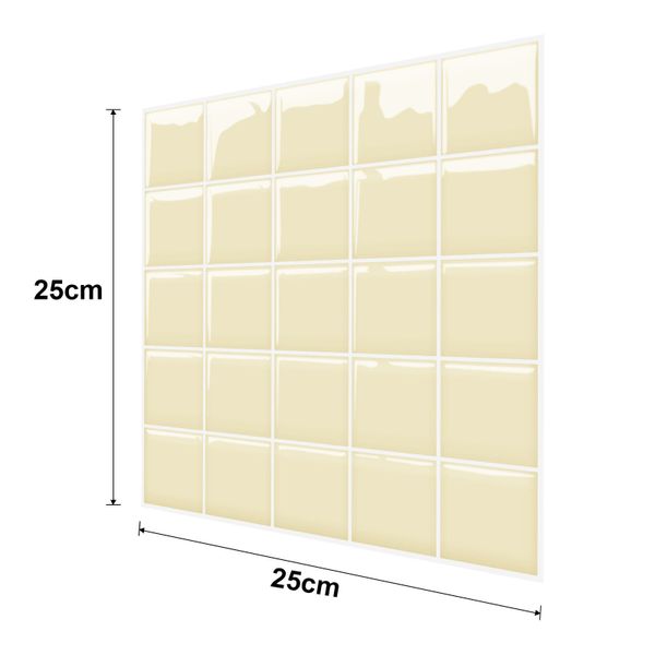 Coonoor Fliesenaufkleber Metro Wandfliesen Fliesen Klebefliesen günstig online kaufen