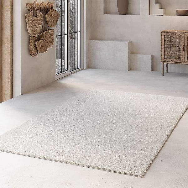 Wecon home Basics Hochflor-Teppich »Nova«, quadratisch, 25 mm Höhe, Shaggy, günstig online kaufen
