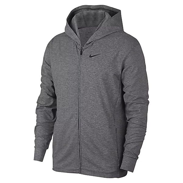 Nike Dri-fit Hyperdry Sweatshirt Mit Reißverschluss S Gunsmoke / Heather / günstig online kaufen