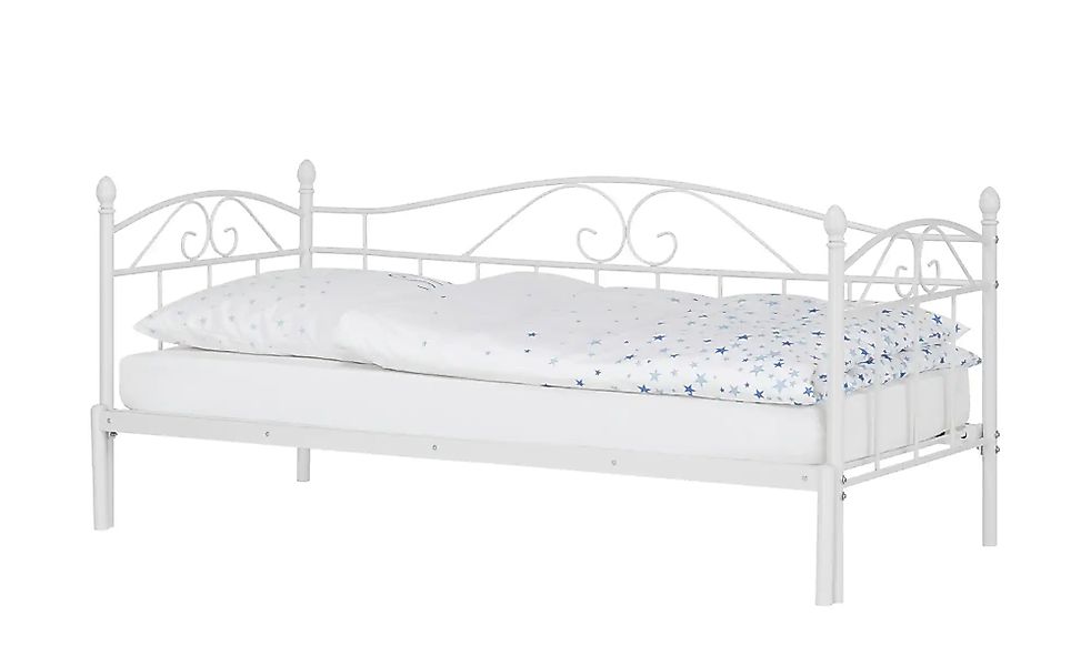 Tagesbett mit Auszug  Harrow ¦ weiß ¦ Maße (cm): B: 208 H: 91 T: 99.3 Kinde günstig online kaufen
