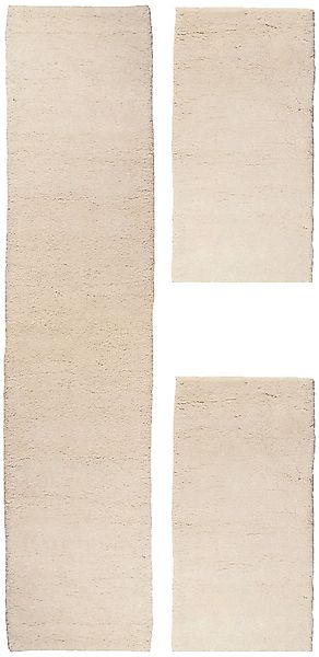 THEKO Bettumrandung "Hadj Uni" Höhe 25 mm 3 Stk. tlg. echter Berber Teppich günstig online kaufen