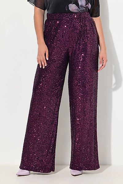 Ulla Popken Schlupfhose Hose weites Bein günstig online kaufen