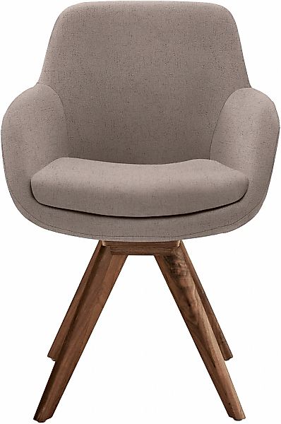 Musterring Esszimmerstuhl "Tavia" (Set) 2 Stk.Stativgestell Wildnussbaum, D günstig online kaufen