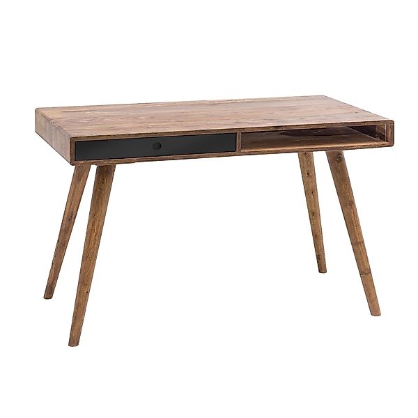 FINEBUY Schreibtisch SuVa4910_1 (120x60x75 cm Massivholz günstig online kaufen