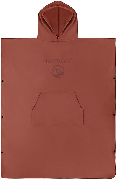 normani Unisex-Bademantel Weicher Mikrofaser Badeponcho Nosara, günstig online kaufen
