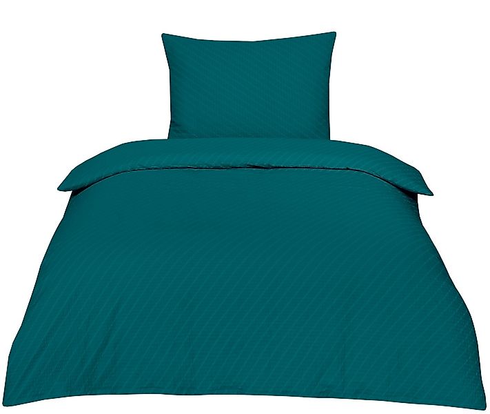 Betz Bettwäsche Seersucker 2tlg. Garnitur Set mit Reißverschluss, Baumwolle günstig online kaufen