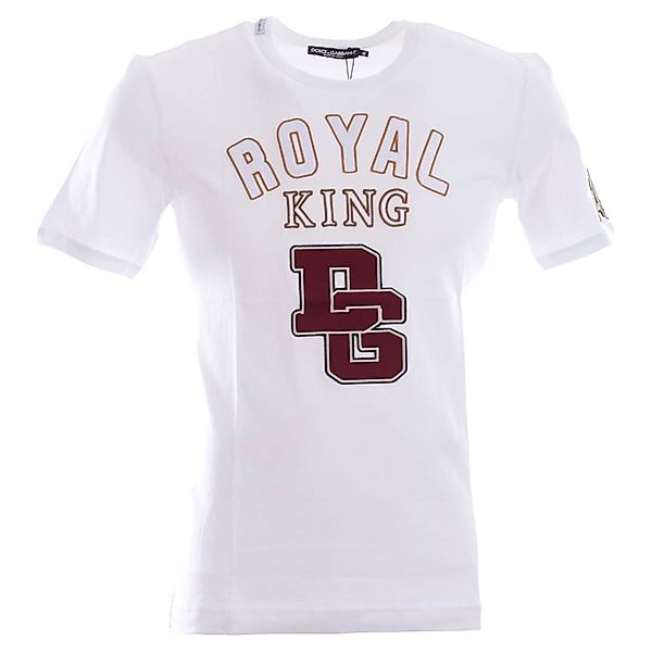 Dolce & Gabbana 738297 Kurzarm Rundhalsausschnitt T-shirt 54 White günstig online kaufen