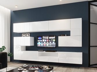 Fun Möbel Wohnwand Mediawand Groß - günstig online kaufen