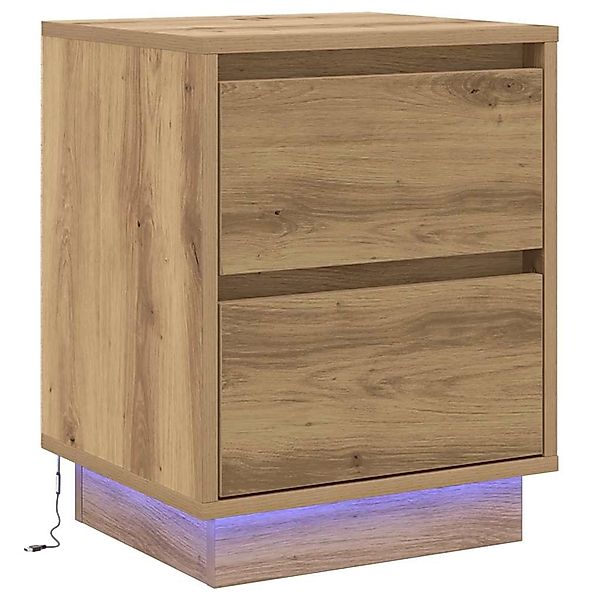 vidaXL Nachttisch mit Artisan-Eiche 39 x 34,5 x 50 cm Holzwerkstoff 869624 günstig online kaufen