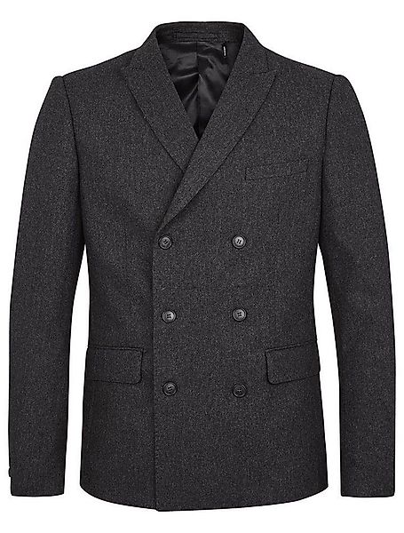 LINDBERGH Sakko 30-37521 Zweireihiger Herrenblazer aus elastischer Wollmisc günstig online kaufen