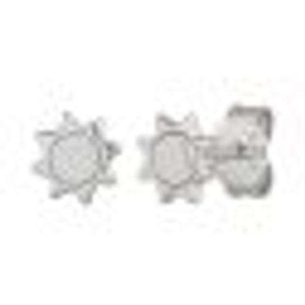 Ohrstecker 925 Sterling Silber rhodiniert Sonne günstig online kaufen