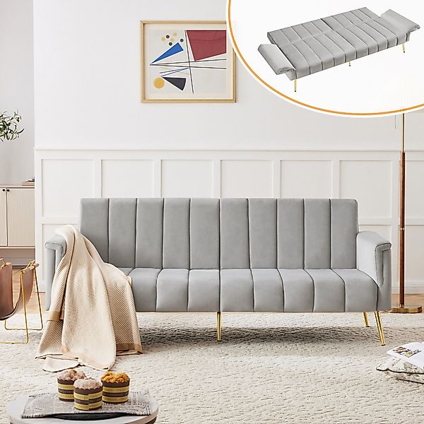 Ulife Schlafsofa mit Bettfunktion Schlaffunktion, klappbares günstig online kaufen