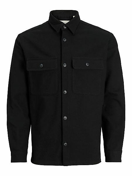 Jack & Jones Langarmhemd "JPRRAYLE MELANGE SOLID L/S OVERSHIRT SN" günstig online kaufen
