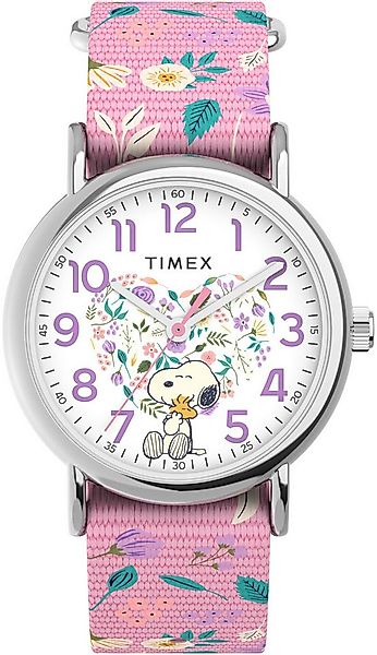 Timex Quarzuhr PEANUTS WEEKENDER TW2V778000B, Armbanduhr, Damenuhr, Mineral günstig online kaufen