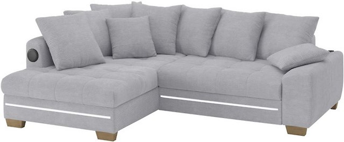 Mr. Couch Ecksofa Nikita II, L-Form, RGB-LED, Bluetooth-Soundsystem, wahlwe günstig online kaufen