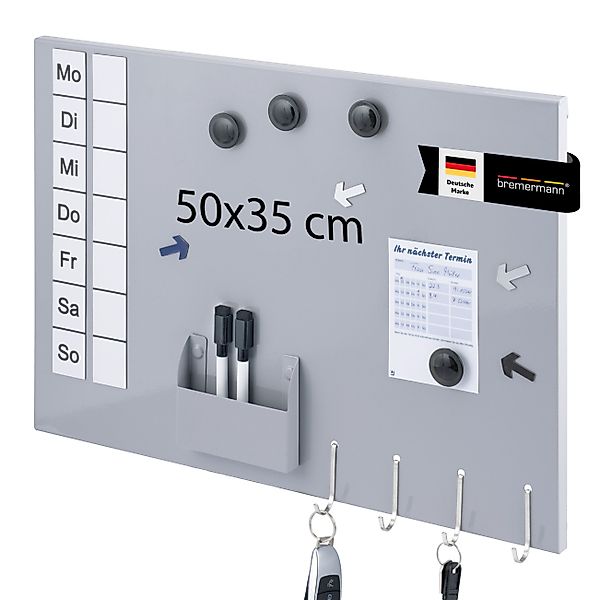 bremermann Magnettafel Magnettafel aus Metall, beschreibbar, günstig online kaufen