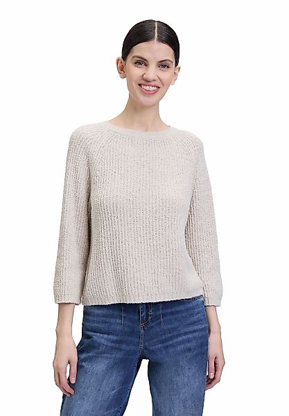 Cartoon Strickpullover "Damen Strickpullover mit Rundhalsausschnitt" 1 Stk. günstig online kaufen