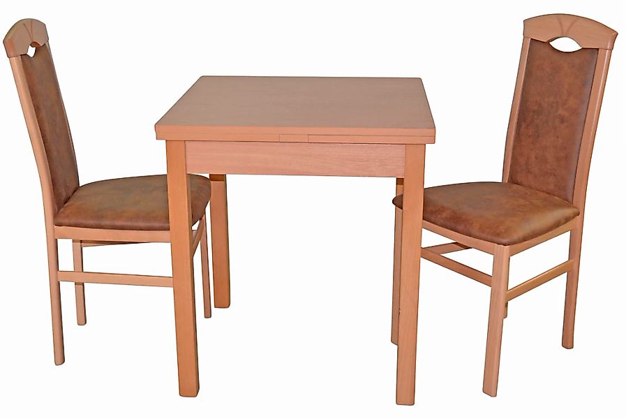 HOFMANN LIVING AND MORE Essgruppe "3tlg. Tischgruppe" Spar-Set, 3tlg. Tisch günstig online kaufen