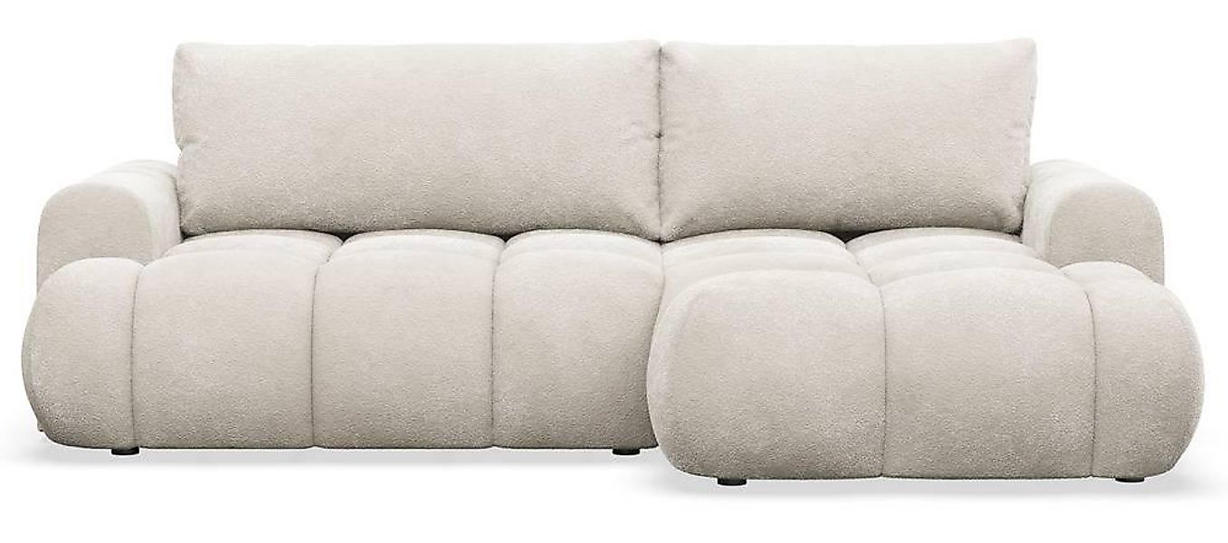 NADUVI Collection | Ecksofabett Eden rechts Bouclé günstig online kaufen