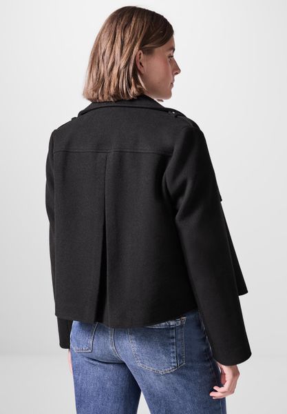 STREET ONE STUDIO Kurzjacke ohne Kapuze mit Knopfleiste günstig online kaufen