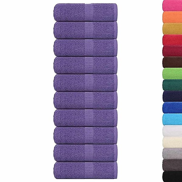 vidaXL Handtuch Waschhandtücher 10 Stück FROGN günstig online kaufen