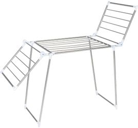 WENKO Wäscheständer "Modell Profi Plus" Flügel Wäschetrockner, Edelstahl, k günstig online kaufen