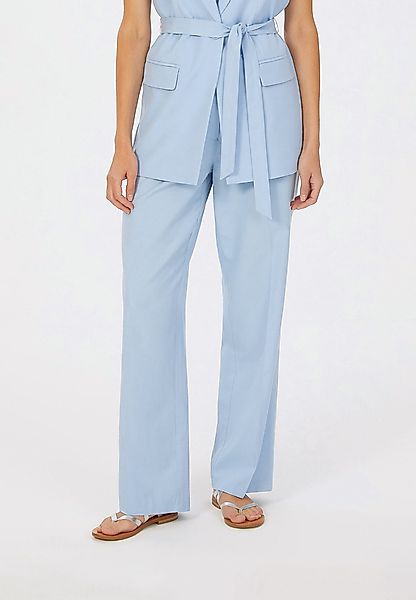 MARC AUREL Bügelfaltenhose aus Tencel-Twill günstig online kaufen