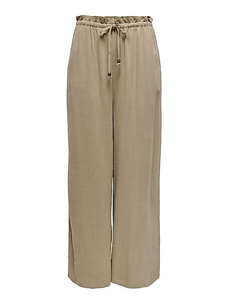 ONLY Schlupfhose ONLSOLVI MW LINEN BL PB CULOTTE CC PNT Sommerhose, mit Lei günstig online kaufen