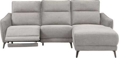 INOSIGN Ecksofa "TAYLER 3-Sitzer, L-Form (Breite 239cm), elektr. Relaxfunkt günstig online kaufen