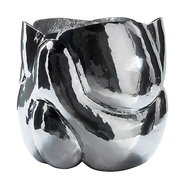 Tom Dixon - Cloud Vase S - silber/poliert/LxBxH 23x21x24cm günstig online kaufen