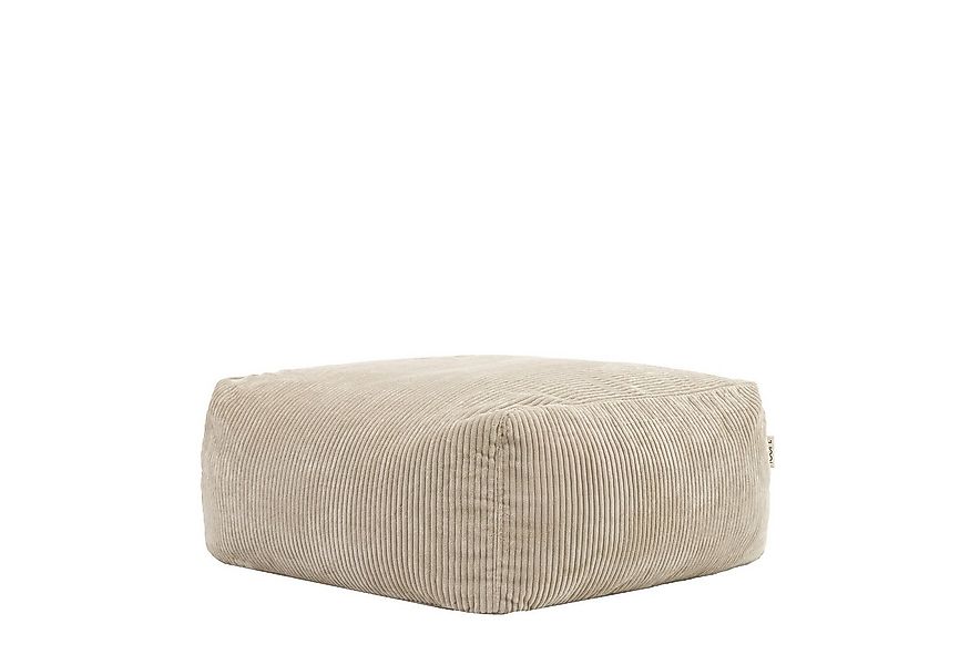 icon Sitzsack Modulares Hocker aus Cord Flauschig „Zen“, Schaumstoff Füllun günstig online kaufen