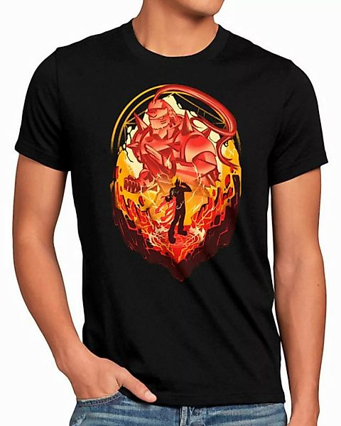 style3 T-Shirt Metal Armor fullmetal anime roy brotherhood alchemist günstig online kaufen