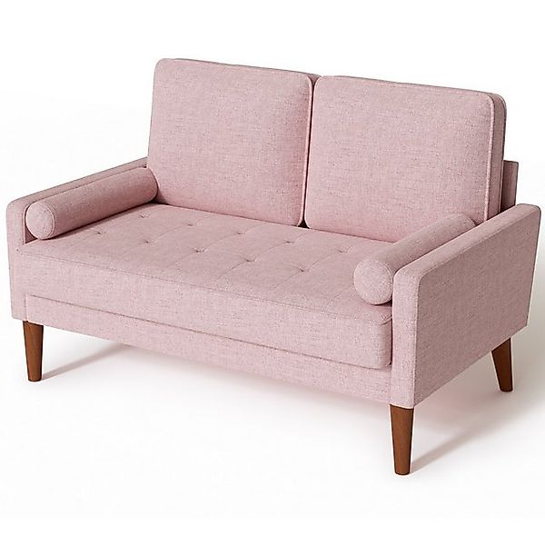 Vesgantti 2-Sitzer Sofa 2 Sitzer, Modernes 2er Sofa mit 2 Wurfkissen günstig online kaufen