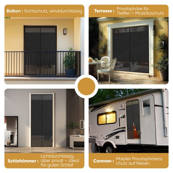 Sekey Insektenschutz-Tür Sichtschutz Türvorhang mit Magnet günstig online kaufen